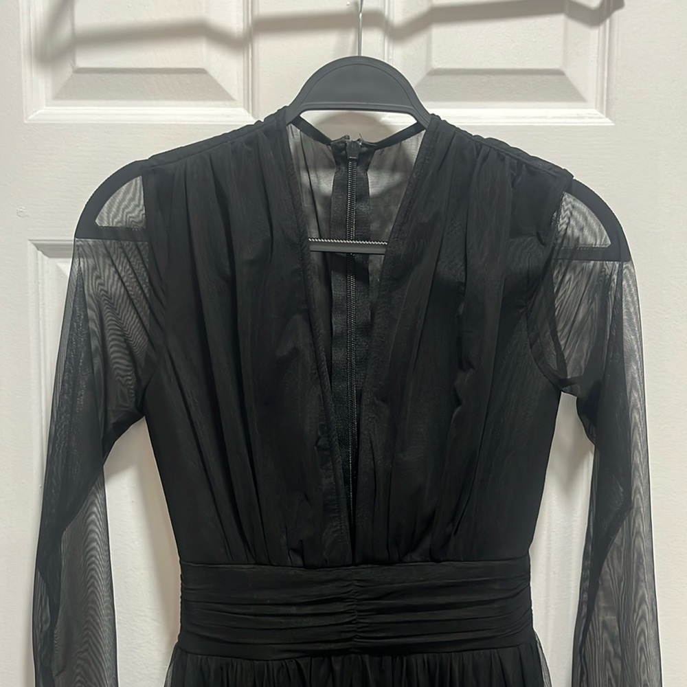 Bodysuit Sheer Dress